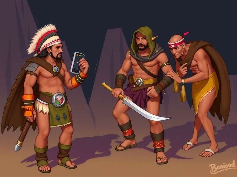 Indian Game Master clan members collaborating on a mission